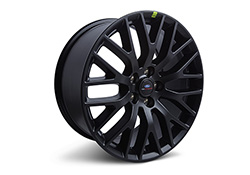2015-2023 MUSTANG GT PERFORMANCE PACK 19" X 9" FRONT MATTE BLACK SINGLE WHEEL