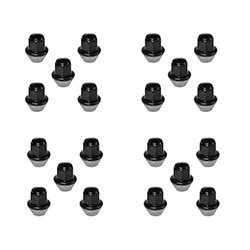 2015-2019 MUSTANG/FORD GT BLACK LUG NUT VEHICLE KIT