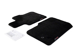 BRONCO 2021-2026 2-DOOR CARPET FLOOR MAT, 60OZ - BLACK