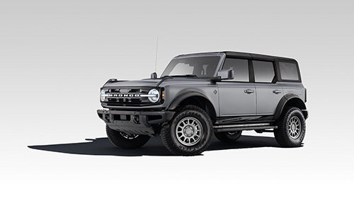 2024 BRONCO DARK TRAIL SERIES - MATTE TITANIUM 